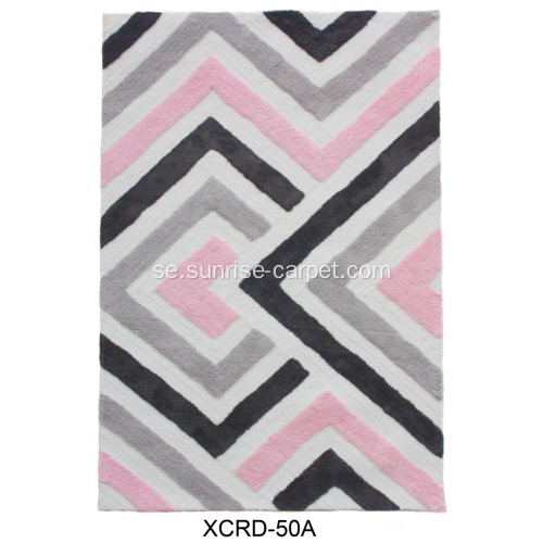 Microfiber Shagy Flooring Rug med design